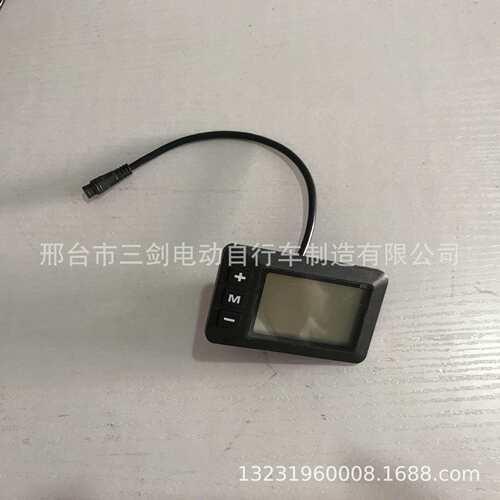 电动自行车/锂电动自行车LCD液晶数字显示仪表防水款G51