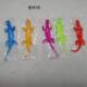 Sticky Lizard Gadget 12Pc for Retractable Toys Kids Colorful