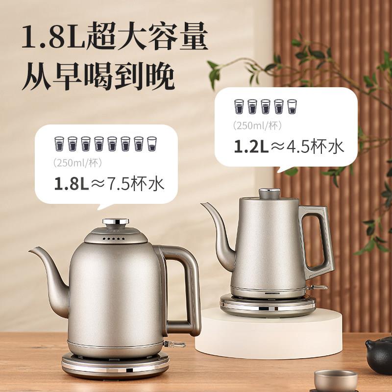 纯钛电烧水壶保温快速热壶L家用1.8大PSL-Ti-A容量冲茶泡壶茶咖啡