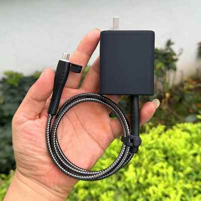 realme真我GT5 GTneo5 240W数据线保护套充电器硅胶壳防断缠绕绳