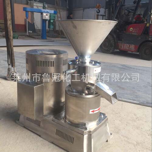 磨磨供应果研磨胶体 花生酱胶体水磨 不锈钢ZX胶体 高速胶体磨