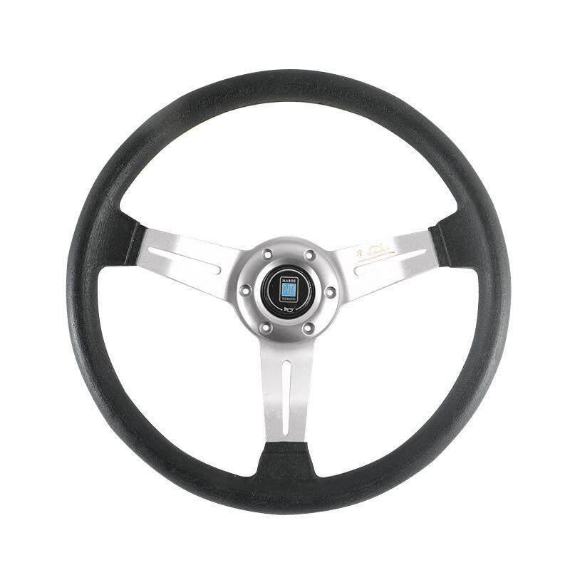 汽车改装通用PU方向盘 340MM赛车竞技ND仿赛车 跨境热款 厂家直销
