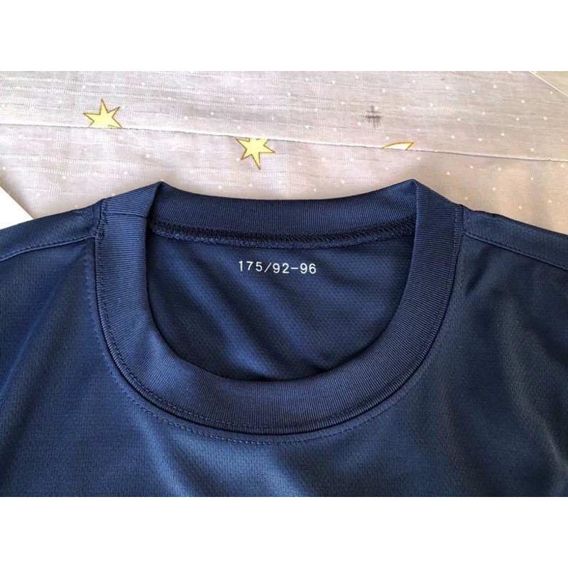 3502长袖T恤速干网眼体能服长袖圆领衫蓝色上衣打底衫
