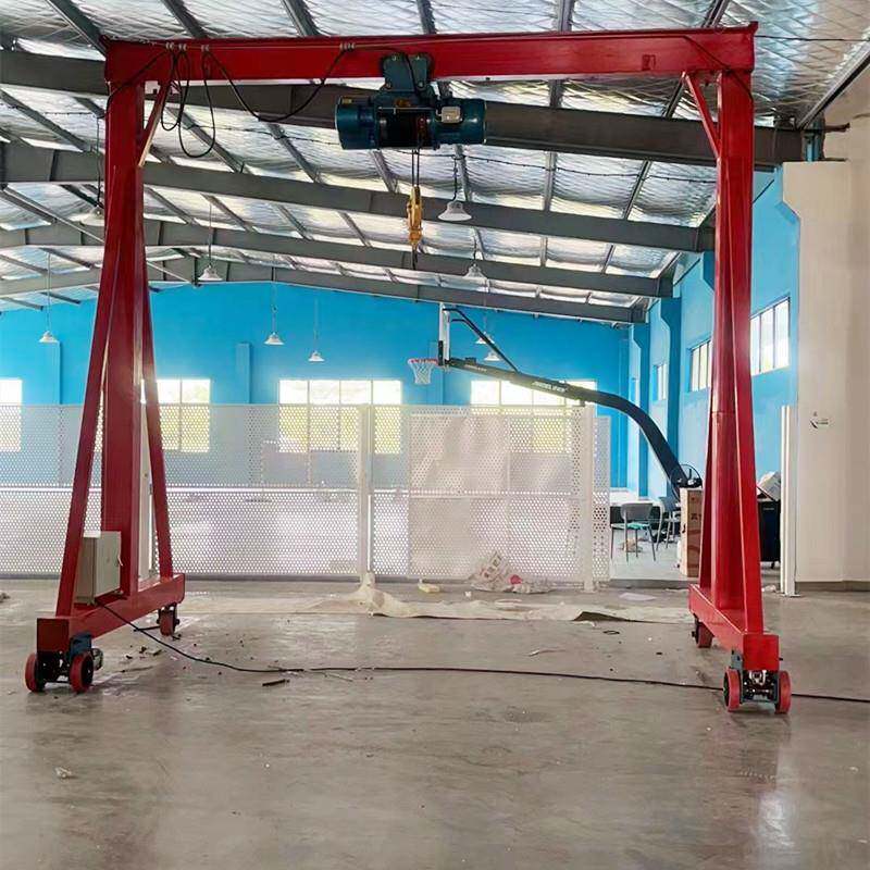 龙门架电动无轨万向移动龙门吊架工业吊装t5吨8吨可升降式龙门吊