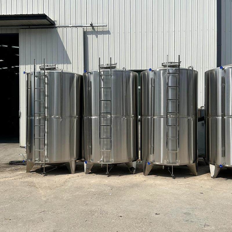 双氧水不锈钢储罐5吨氨水储蓄罐04工业污水储存罐带爬梯
