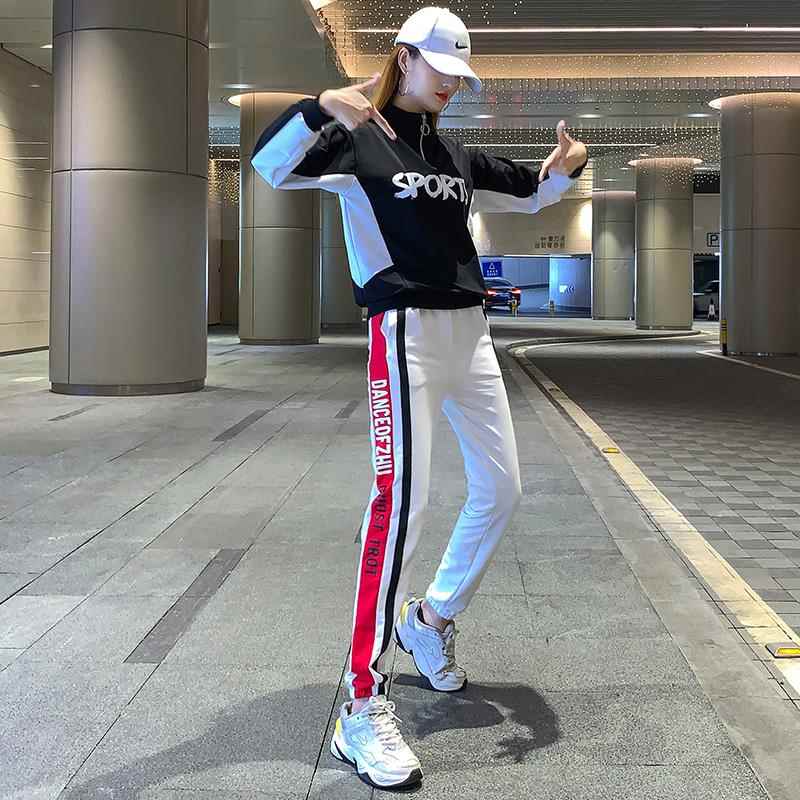 特价鬼步舞服装新款套装时尚杨丽萍广场舞服装女运动健身操服装秋