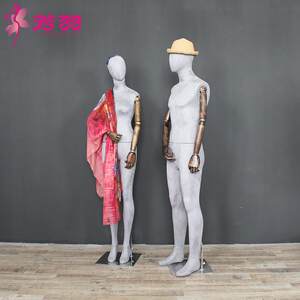 芳羽高档全身包布情侣模特男女服装店橱窗展示道具活动手厂家直销