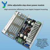 55V转1 DC降压模块200W15A大功率直流可调8 36V高效同步整流