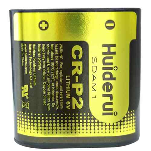 适用惠德瑞CRP2马桶专用锂电池6V照相机2CP4036水龙头380电表卡CR