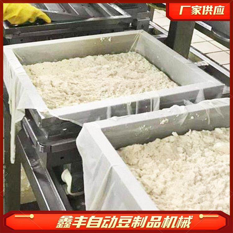 鑫丰豆腐机器设备厂家 自动泼脑豆腐机 1人操作现场培训技术