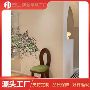 中古家居设计餐椅复民型背宿868人鱼古椅家用小户化妆椅靠椅侘寂
