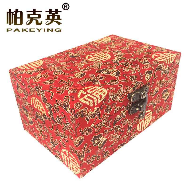 新款直销送礼大号复古锦盒 木质礼物盒礼品盒子 礼品包装盒包装箱
