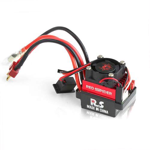 RS红蜘蛛 有刷电调竞速模式攀爬 双模式TRX4 SCX10 攀爬车通用R65