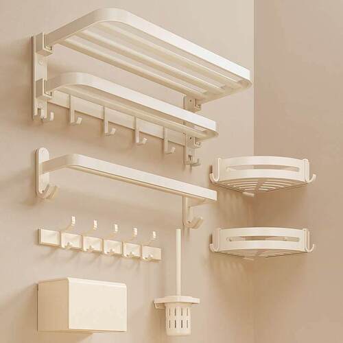 Bathroom shelf No punching toilet shower room storage rack