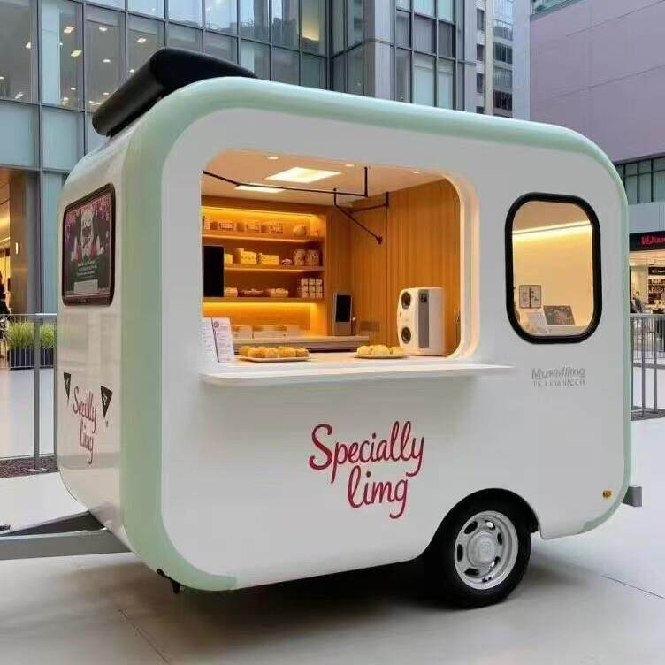 多功能奶茶电动餐车网红云仓款酒吧景区咖啡商用移动夜市小吃车