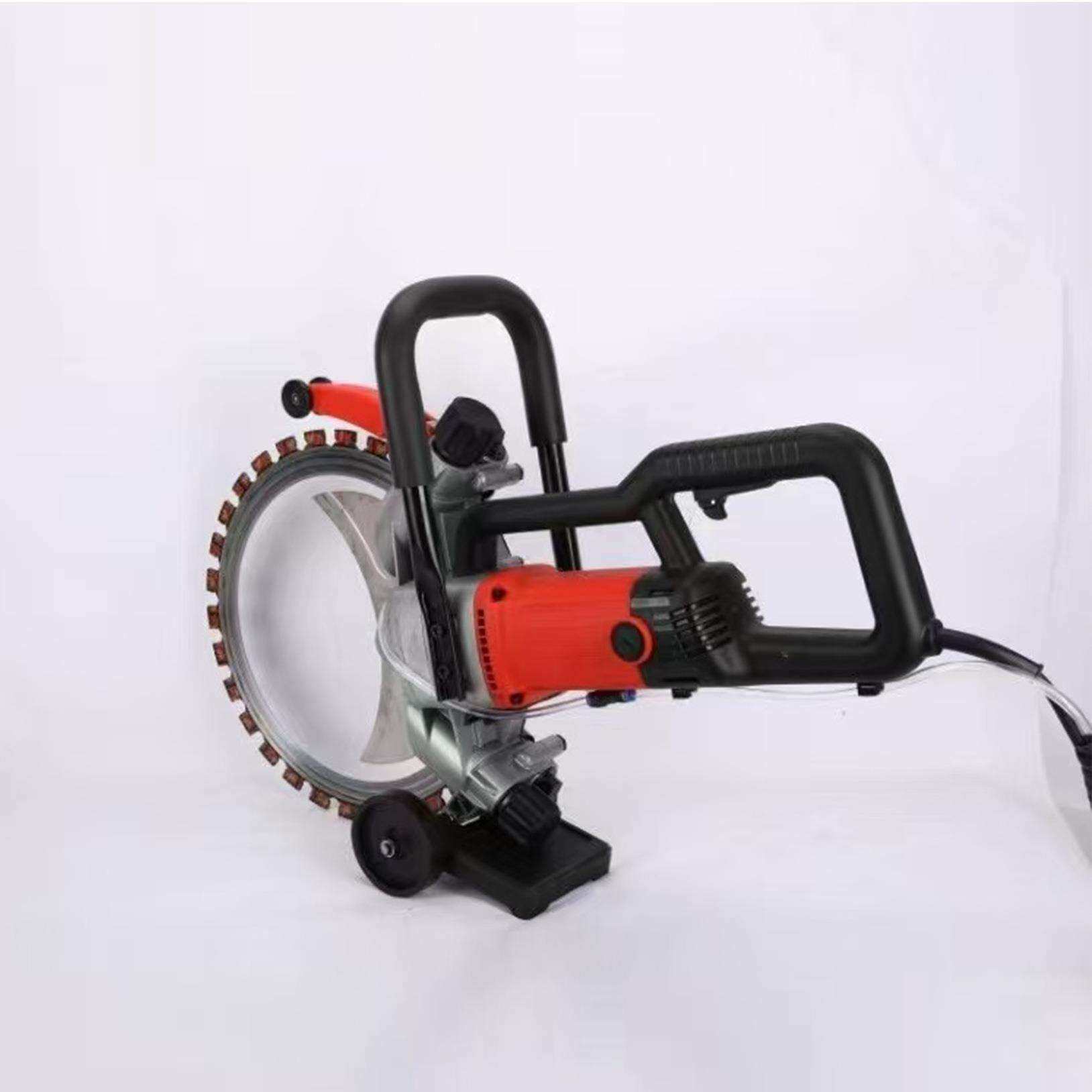 单片石材切割机大型切墙机充电式开槽混凝土墙面手持大功率切割机