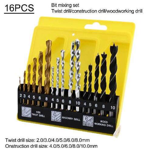 Construction Concrete Drill Bit Set Stone Drill Bits Fast