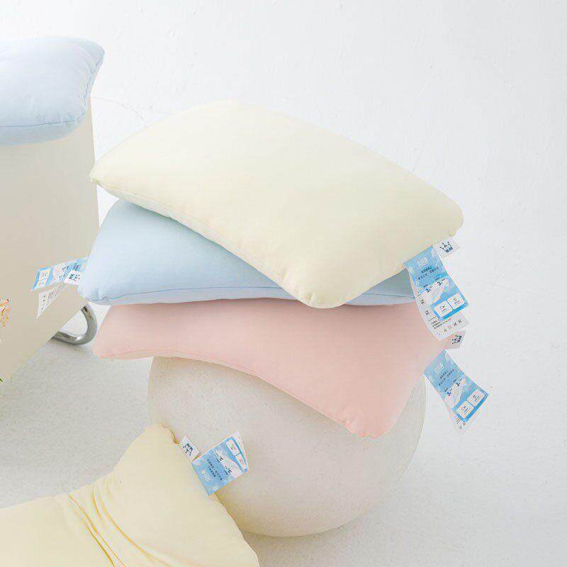 儿童a班贝贝软糯枕头芯棉针织羽绒棉q弹无荧光反弹好幼儿枕头