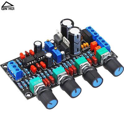 hifi发烧级功放前级音调板双ne5532音频放大器模块diy音响前置板