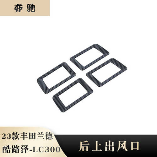 适用22款陆巡兰德酷路泽LAND CRUISER LC300改装后上出风口装饰HN