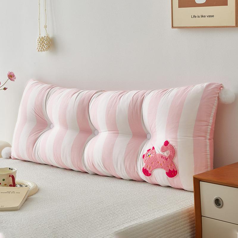 新款可爱简约家居床头靠背宿舍床上时尚现代靠枕榻榻米靠垫大软包