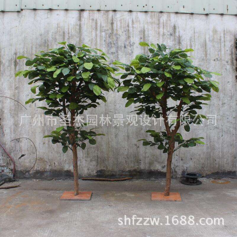 2019新款仿真菠萝树特色阻燃仿真小菠萝树可厂家直销 仿真树