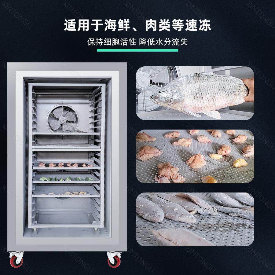 插盘式液急氮速冻机榴莲水果鲜海速低冻设备超温331全自动速冻柜