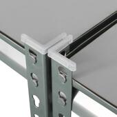 固腾货架葫芦孔仓储货架仓库超市家用架子置物架角钢货架200KG 层