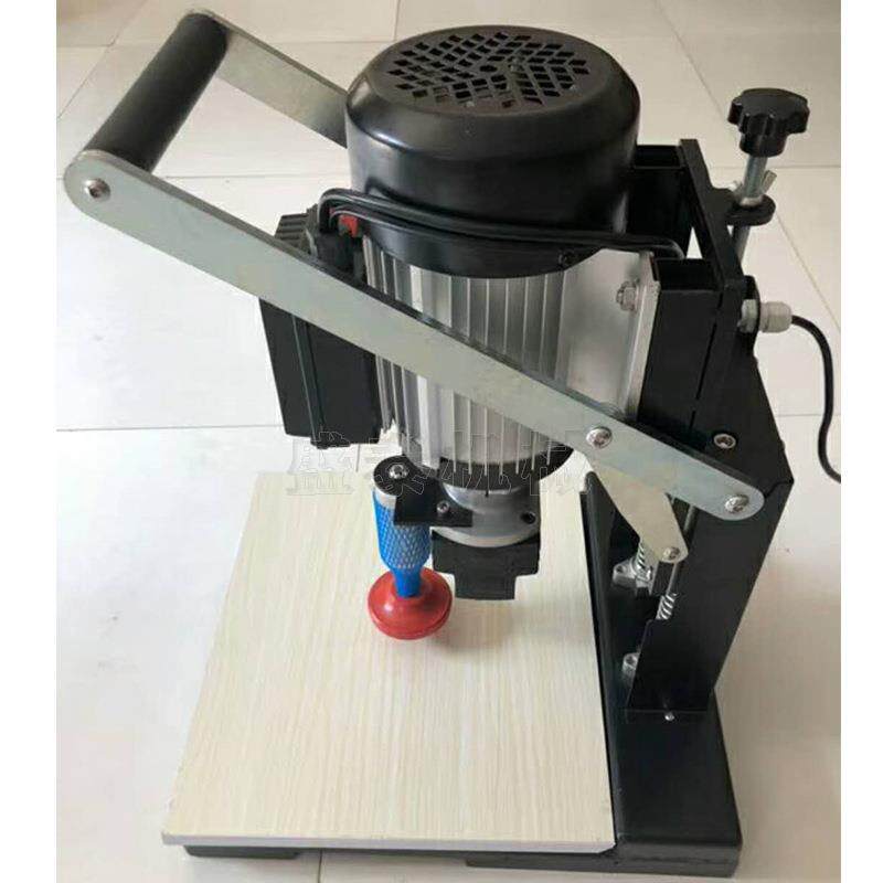 门业加工制造门窗打孔机 手提单头铰链钻 小型手提合页机