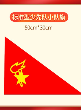 导游旗三角旗长方形红色蓝色绿色黄色户外30X45CM手摇旗旅游旗导