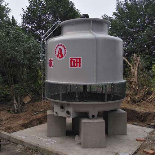 圆形玻璃钢常温高温冷却塔BY-R100t江浙沪包邮包安装