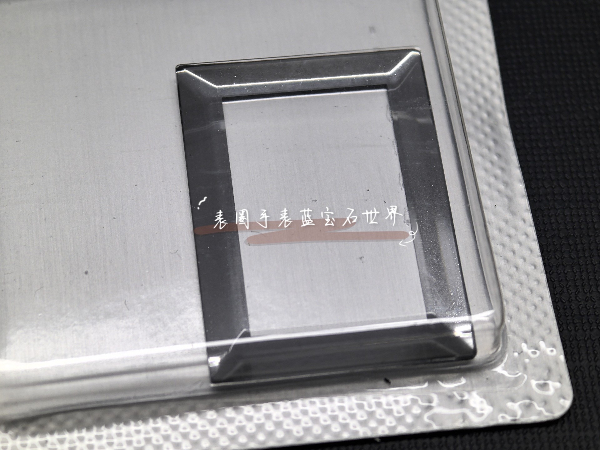 全新适配摩凡陀系列表镜 长方形表镜表蒙 矿物质玻璃打造 电金