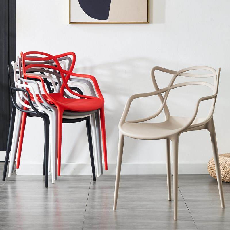 北欧ins艺术靠背凳子藤蔓椅塑料餐桌椅成人现代简约家用户外创意,住宅家具,餐椅,淘宝优惠券,粉丝福利购,淘宝优惠卷