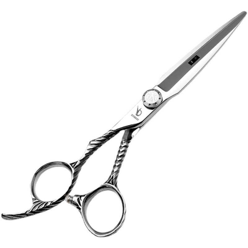 冰刀正品专业左手剪美发剪刀胖胖理发刀剪左撇子打薄牙剪平剪发刀