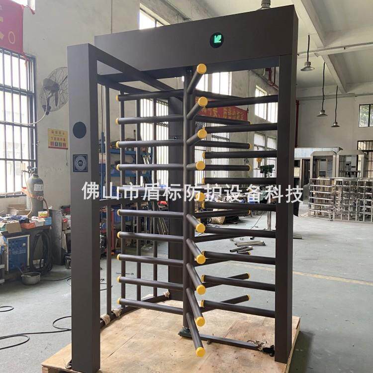 厂家生产全高闸机 三翼栅栏不锈钢电动旋转门 小区门禁转闸