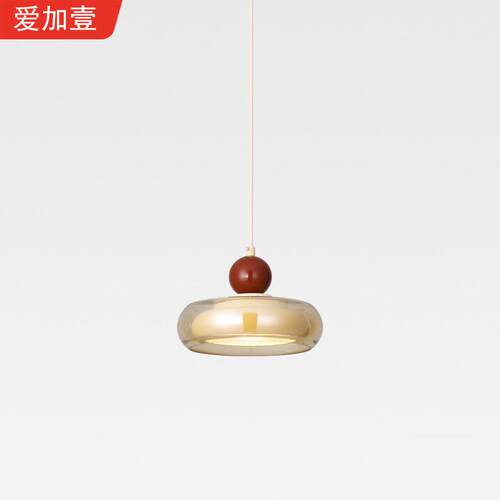 爱加壹法式奶油风卧室床头中古风餐厅吧台张总走廊过道复古小吊灯