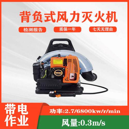 现货多用途鼓风机路面除尘机背负式风力灭火机EB650园林树叶除尘