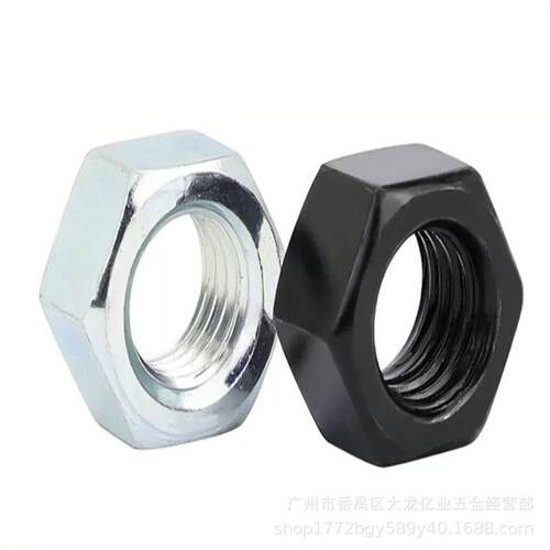 小螺母/镀镍/黑色/白锌/不锈钢304/M1-M6/六角螺母