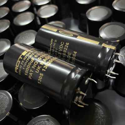 ROTEL 英国路遥定制 10000UF 63V 金字 HIFI音频滤波电解电容