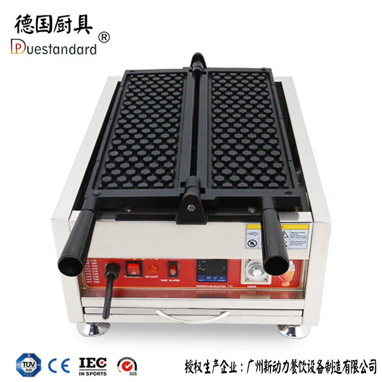 华夫饼机蜂窝造型华夫炉翻转华夫机蜂窝华夫烤饼机电饼铛煎饼数显