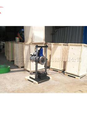 双柱液冷切立管机js-gc-40携 小型便式压工业断管机 不锈钢管电动