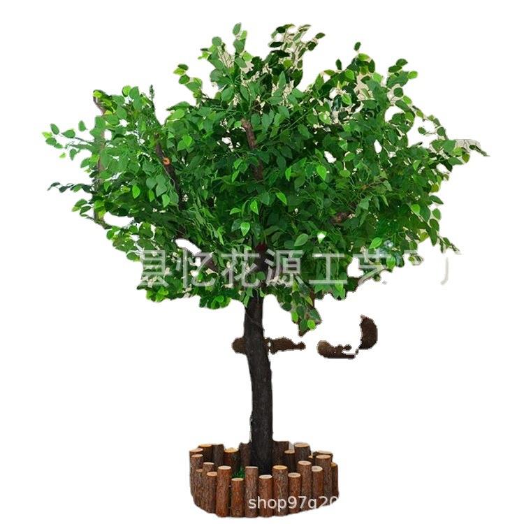 仿真榕树假树仿真大型植物酒店商场婚庆道具许愿树景观树橱窗装饰