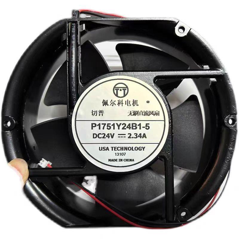 G751Y24BALB-5 24V变频器散热风扇P1751Z/BH24BAL1W/BACB1W/1B佩