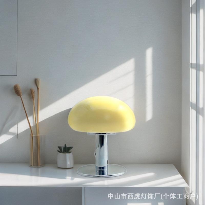 工厂直销玻璃小夜灯卧室房间装饰灯客厅氛围台灯摆件