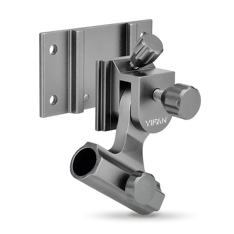 一帆精工钓箱配件三件套铝合金插片式加厚炮台架渔护支架伞架灯架