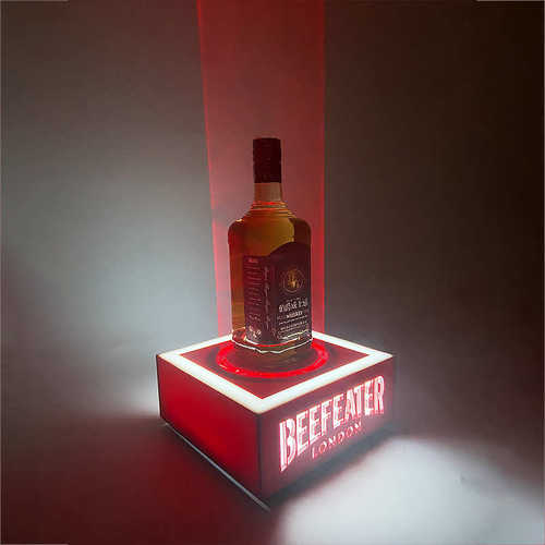 酒台镭射酒吧激光酒ledktv架旋涡激光座力摆洋酒展示香槟亚克发光