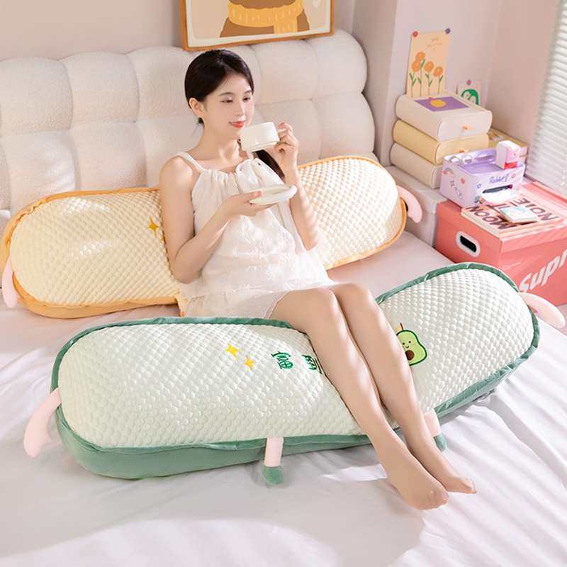 冰豆豆头枕床头大号靠垫靠枕睡觉夹腿枕头侧睡长条抱枕可拆洗夏季,居家布艺,靠垫/抱枕,淘宝优惠券,粉丝福利购,淘宝优惠卷