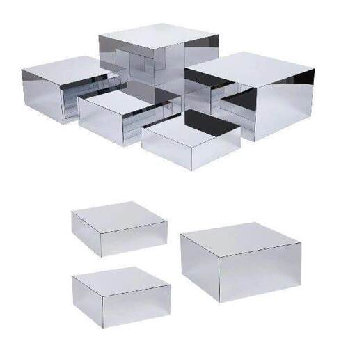 Buffet Risers Bread Table Mirror Acrylic Versatile Candy