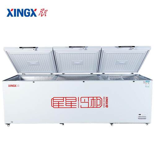 星星（XINGX）商用大容量冷冻柜液晶温显商用大冷柜BD/BC-1388G