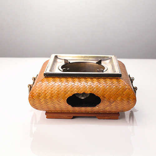 大漆竹席弧形火炉手工竹编竹碳炉围炉煮茶迷你家用小竹茶炉,特色手工艺,竹编/竹雕,淘宝优惠券,粉丝福利购,淘宝优惠卷